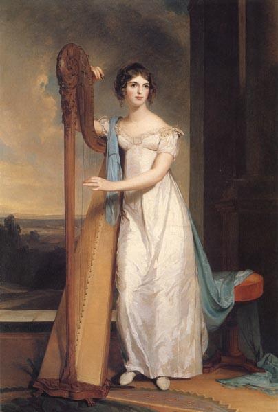 Thomas Sully Lady with a Harp:Eliza Ridgely
